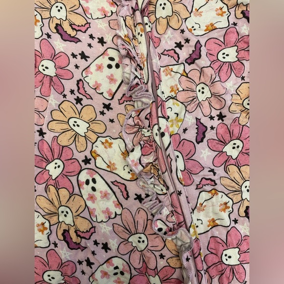 Charming Floral Ghost Bamboo Zippy - Picture 3 of 4